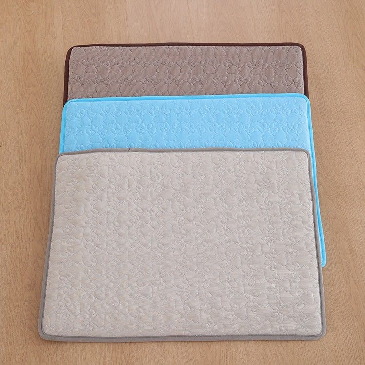 Cooling Pet Mat with Breathable Ice Silk Surface and Thick High-Elastic…, Blue, XS image 6