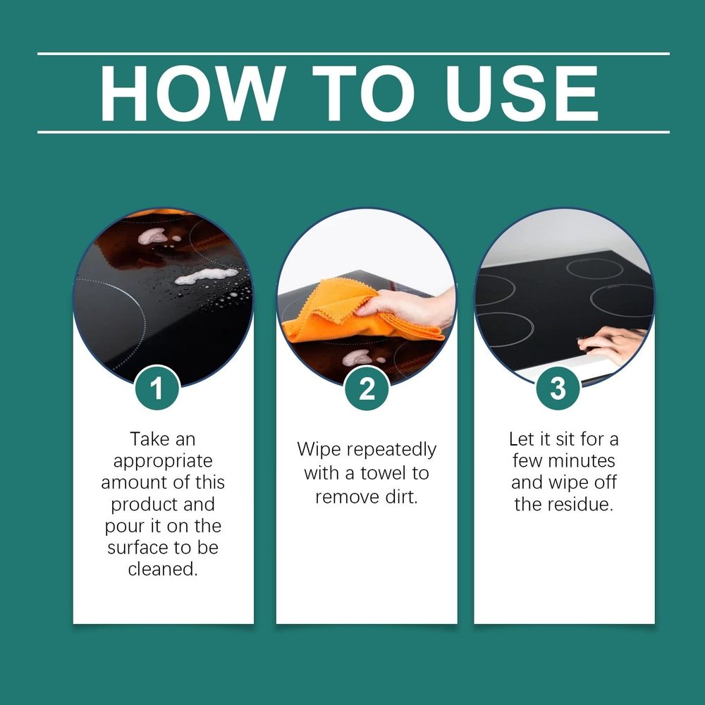 Cooktop And Stove Top Cleaner image 5