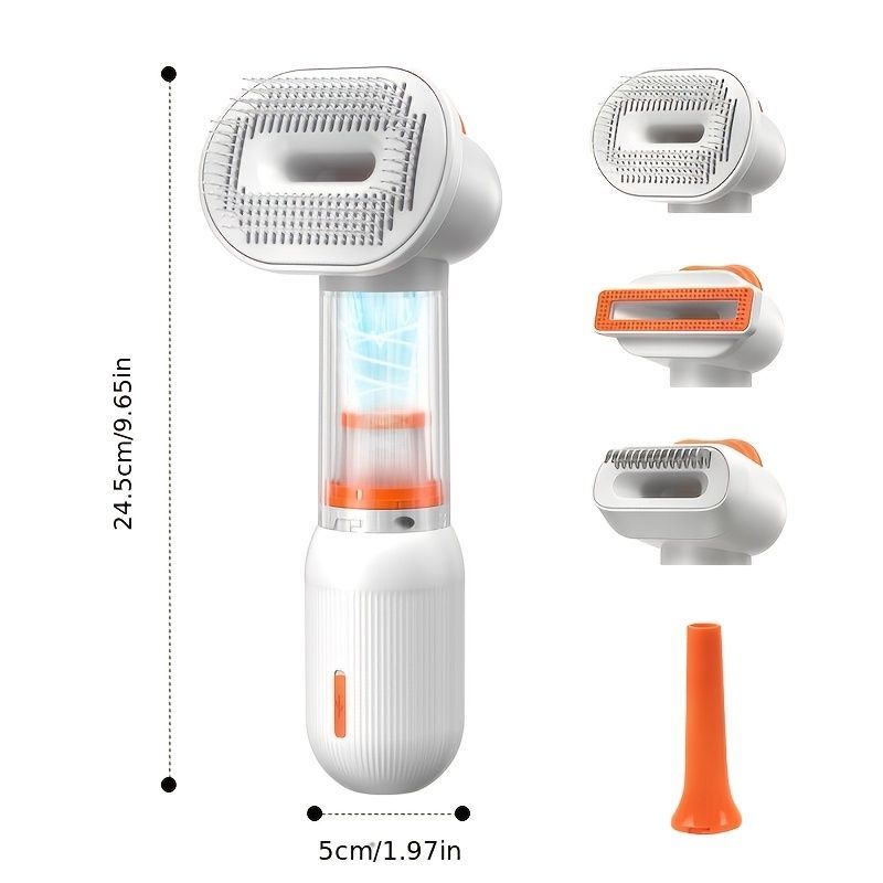 pet dematting comb cat and dog grooming brush image 3