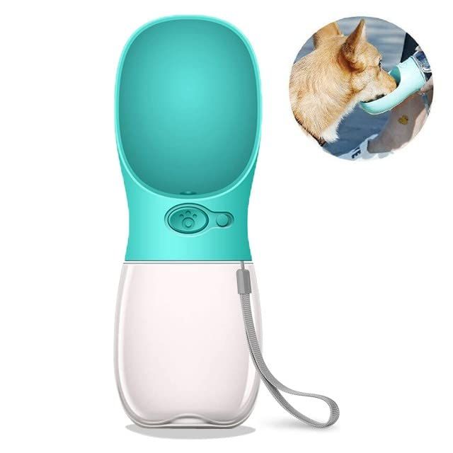 Portable Dog Water Bottle, Blue image 3
