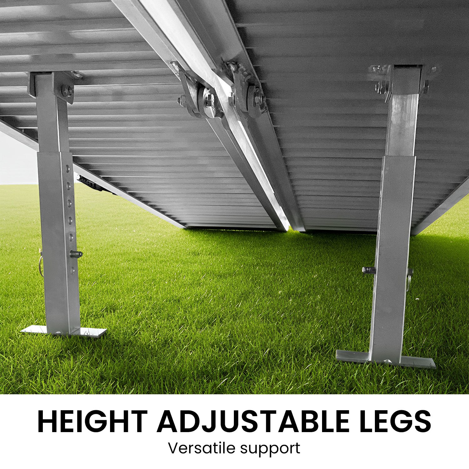 Kartrite 10ft Folding Aluminium Wheelchair Ramp Anti-Slip Portable Suitcase Mobility… image 11
