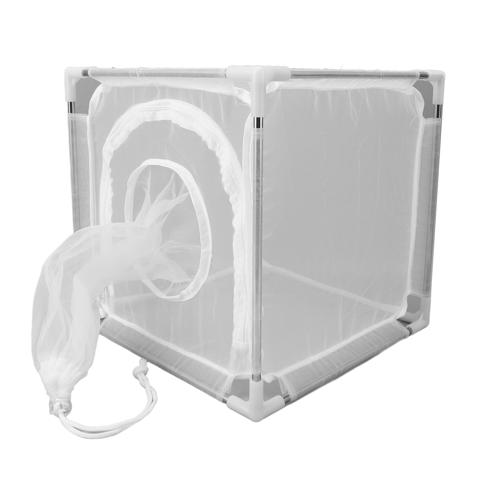 Fly Mesh Cage Nylon Detachable Outdoor Plant Fly Observation Cage with Stainless Steel… image 6