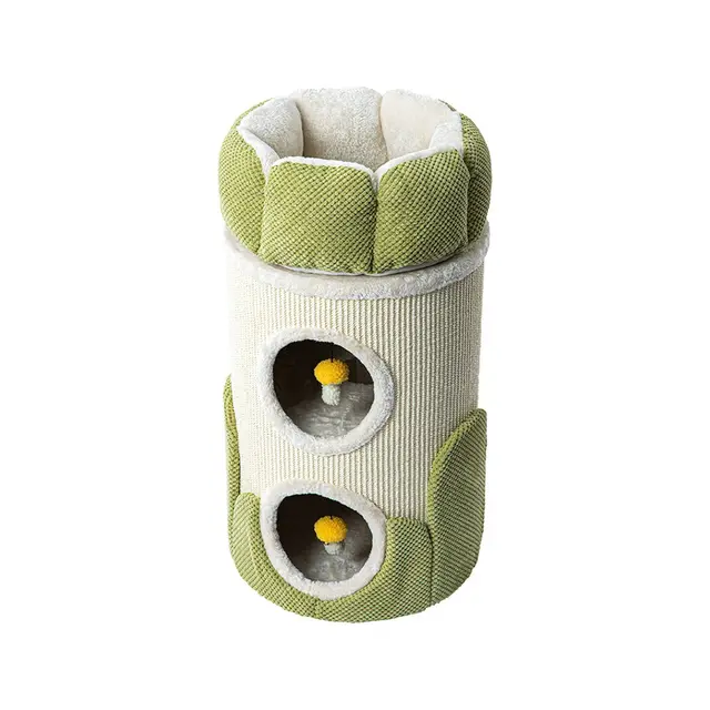 HONEYPOTCAT Arctic Snug Double Sisal Barrel - 75cm