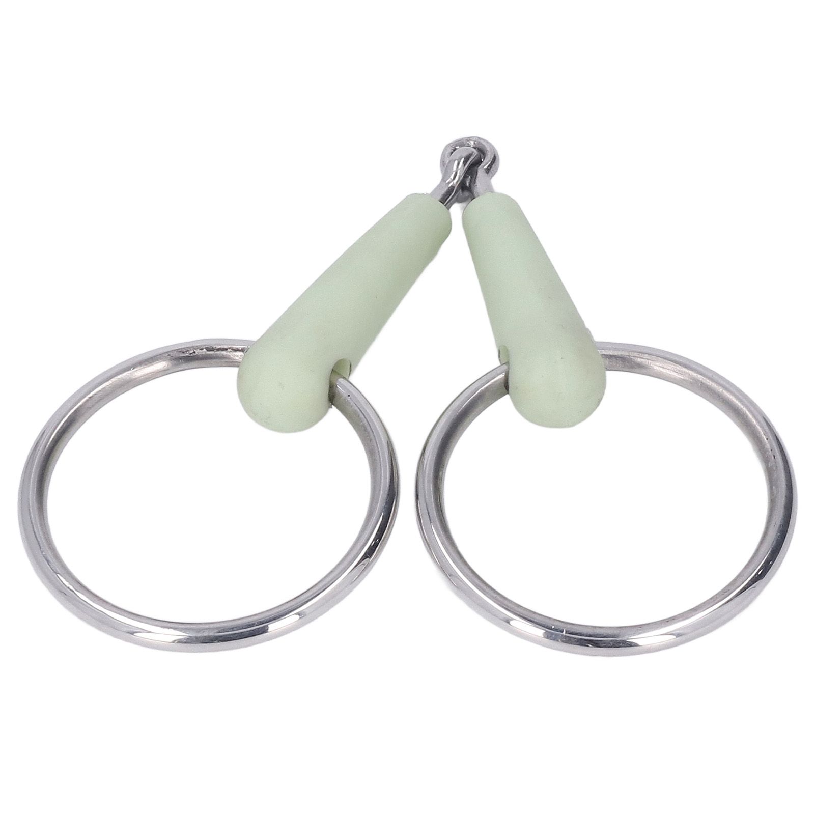 130mm Horse Mouth Snaffle with Chain Stainless Steel Horse Bit for Equestrian Training… image 10