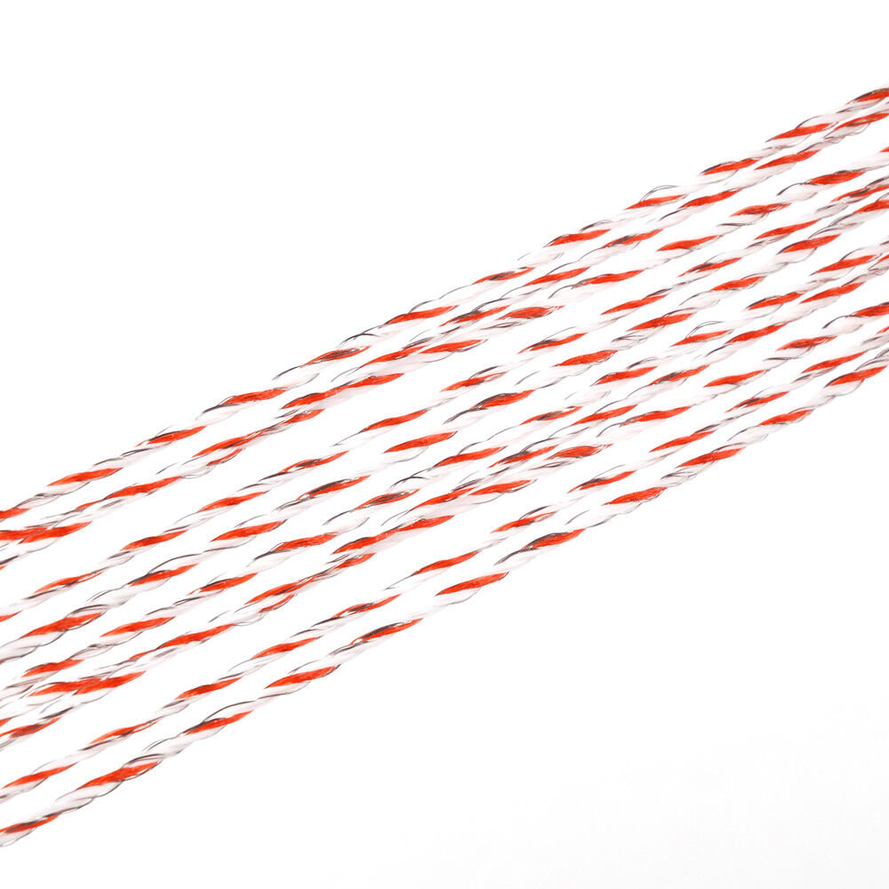 500m Roll Polywire Electric Fence Stainless Steel Poly Wire Energiser Insulator image 5