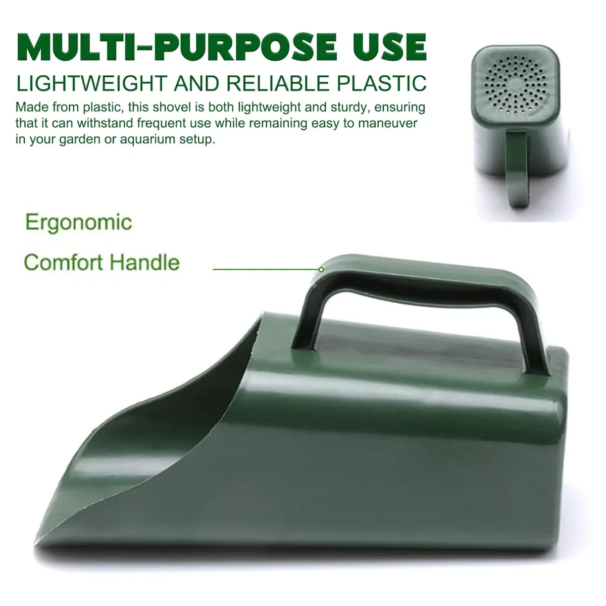 Aquarium Sand Cleaning Shovel Water Permeable for Fish Tank Gravel image 10