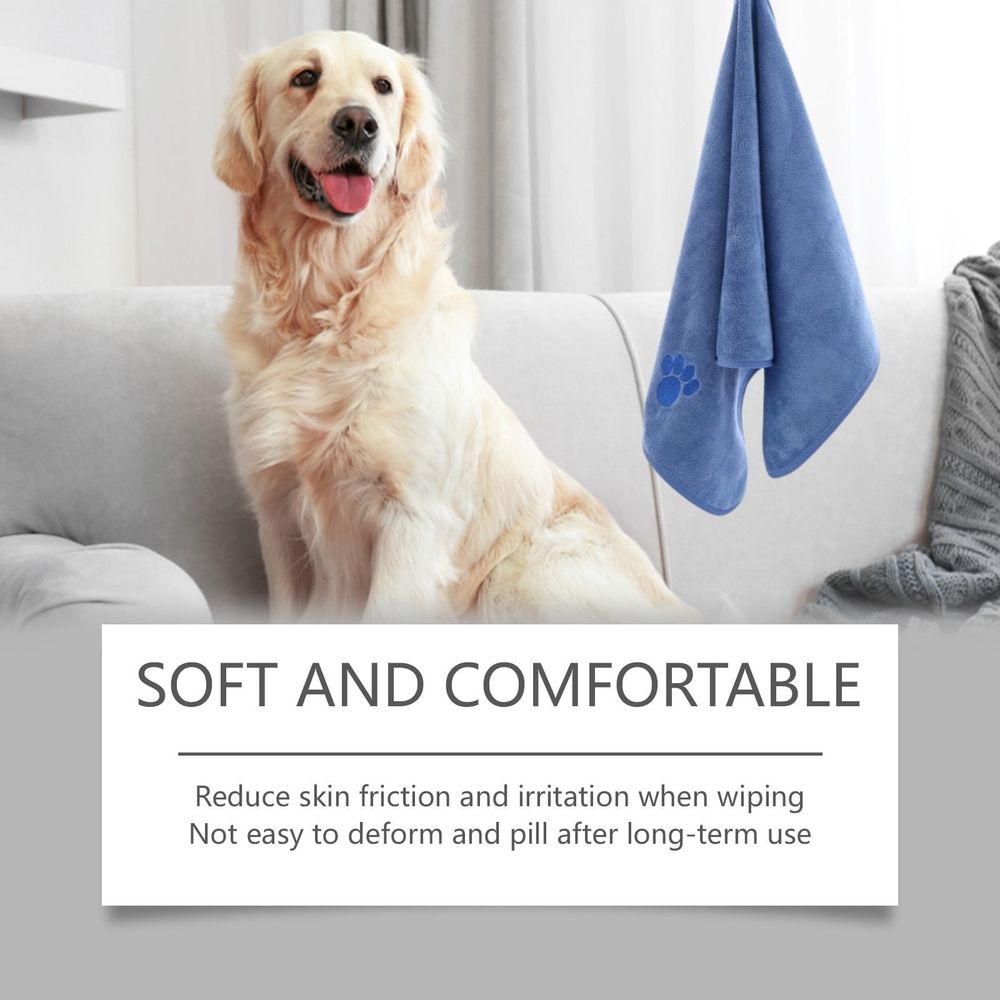 Microfiber Dog Towels For Drying Dogs Super Absorbent And Soft Pet Grooming Towels The… image 5