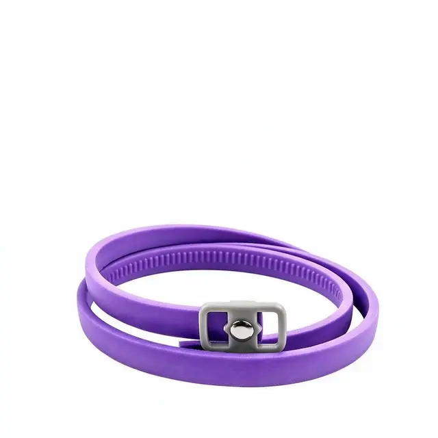 Wearable Flea & Tick Repellent Band for Cats 48cm Purple Snap-Buckle Tin Can 8 Months…