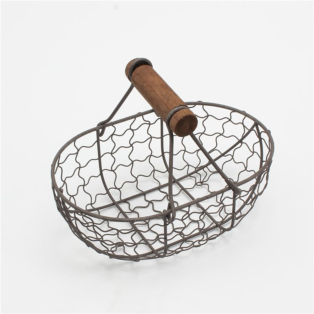 1 Pcs Metal Wire Egg Basket, Small, 1 Piece image 4