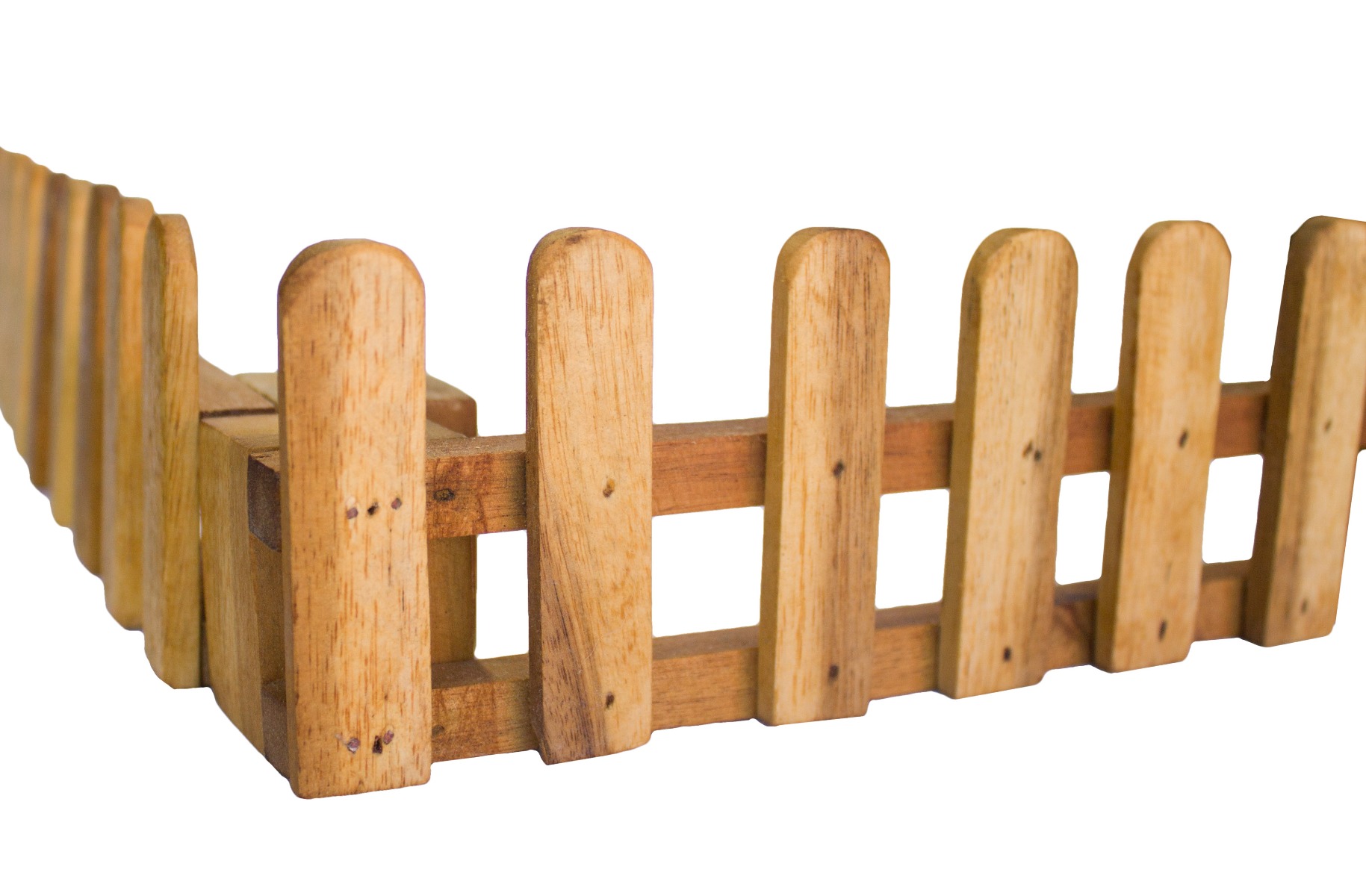 Wooden fence- set of 4 image 2