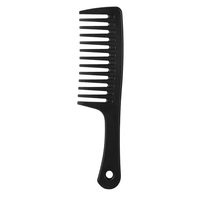 Wide Tooth Comb Detangling Hair Brush Wide Comb Barber Comb Hairdressing Hair Styling…