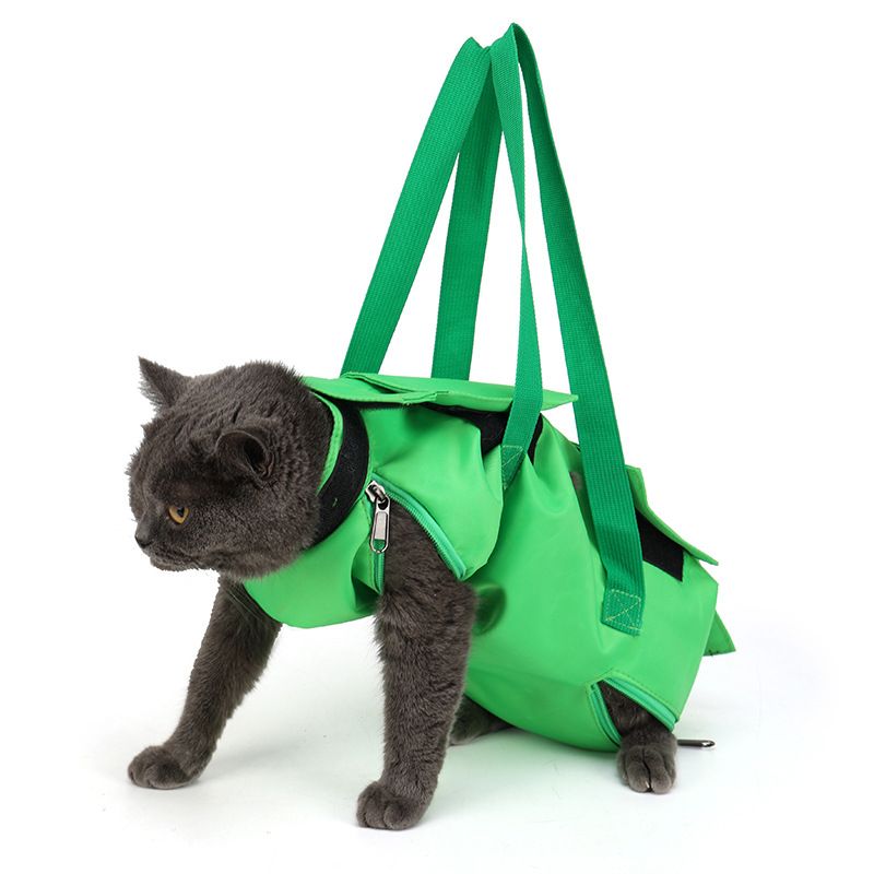 Orange 55x27cm Collapsible Cat Travel Bag Breathable Pet Carrier Handbag…, 55 × 27cm image 6