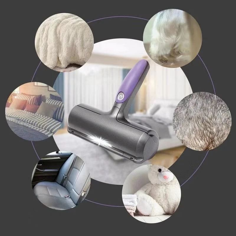 Reusable Pet Hair Roller - Multi-Surface Sonic Pet Hair Remover Roller with LED Light… image 2