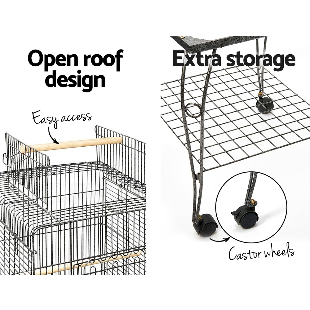 i.Pet Bird Cage 145cm Large Aviary image 4