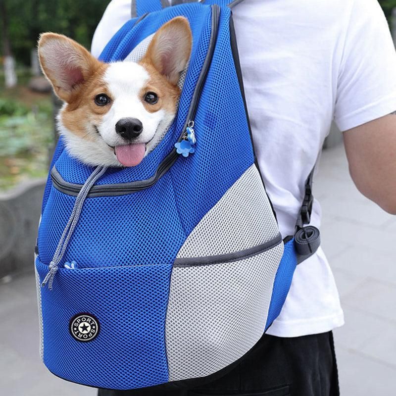 L Size Puppy Travel Mesh Pet Dog Carrier Backpack Front Travel Portable Shoulder Bag… image 13