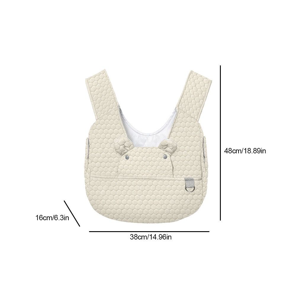 Snuggle Paws Front-Facing Pet Carrier Backpack – Hands-Free Cat & Dog Sling…, Khaki image 3