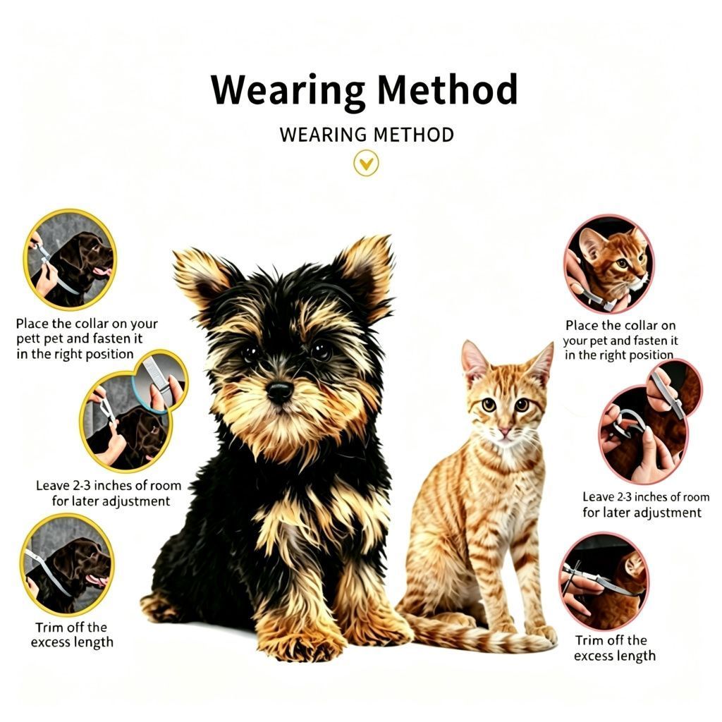 4 Pack Grey Dog Calming Collar 62cm image 8