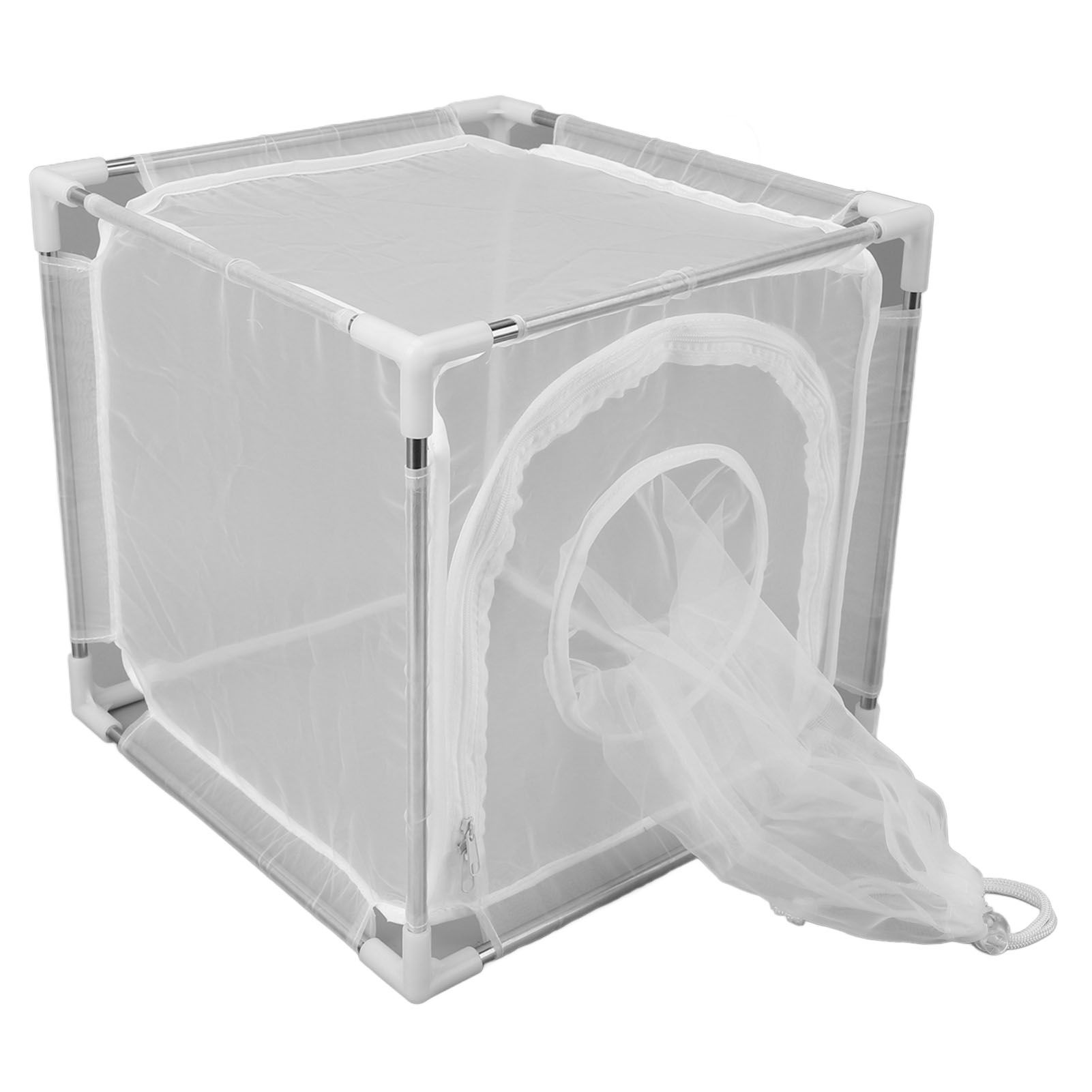 Fly Mesh Cage Nylon Detachable Outdoor Plant Fly Observation Cage with Stainless Steel… image 9