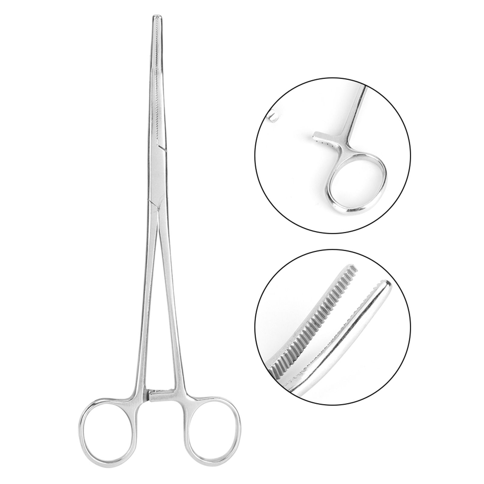 Stainless Steel Curved Tip Haemostatic Cleaning Clamp Pliers Pet Dog Cat Hair Tweezers… image 11