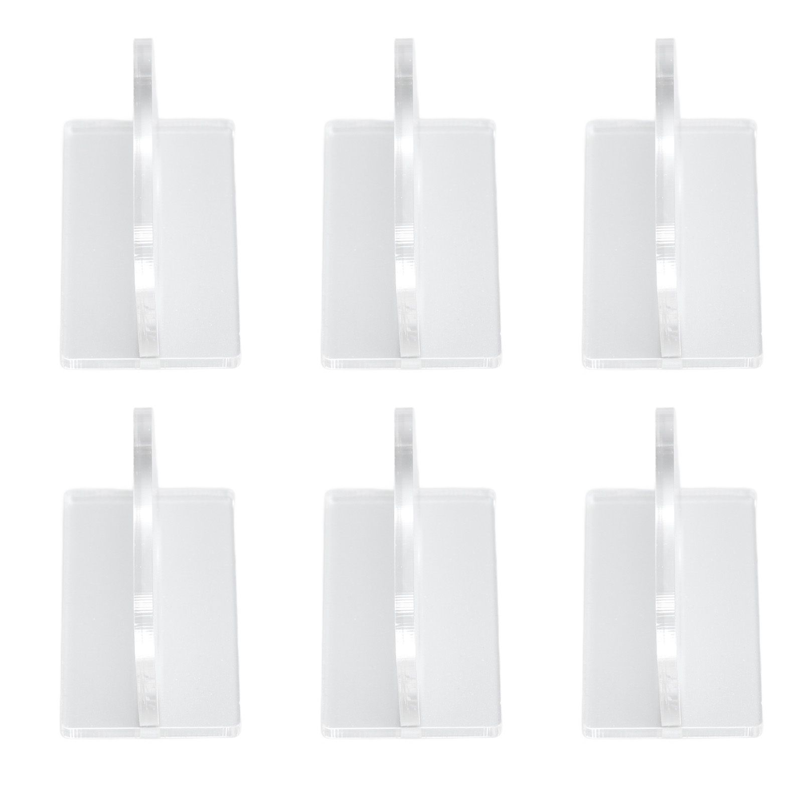 6Pcs Aquarium Cover Handle Secure Grip Durable Acrylic Aquarium Lid Pull Handle for Home image 4