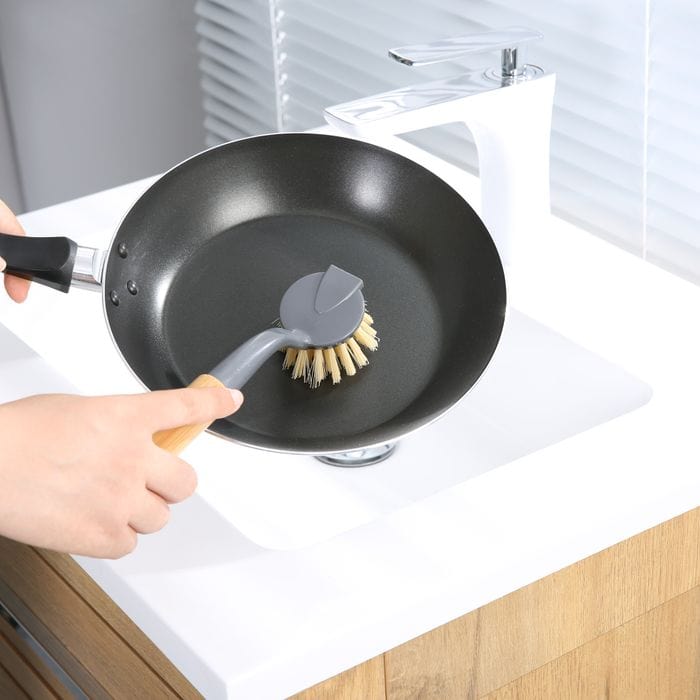 Clevinger Eco Cleaning Bamboo Dish Brush image 3