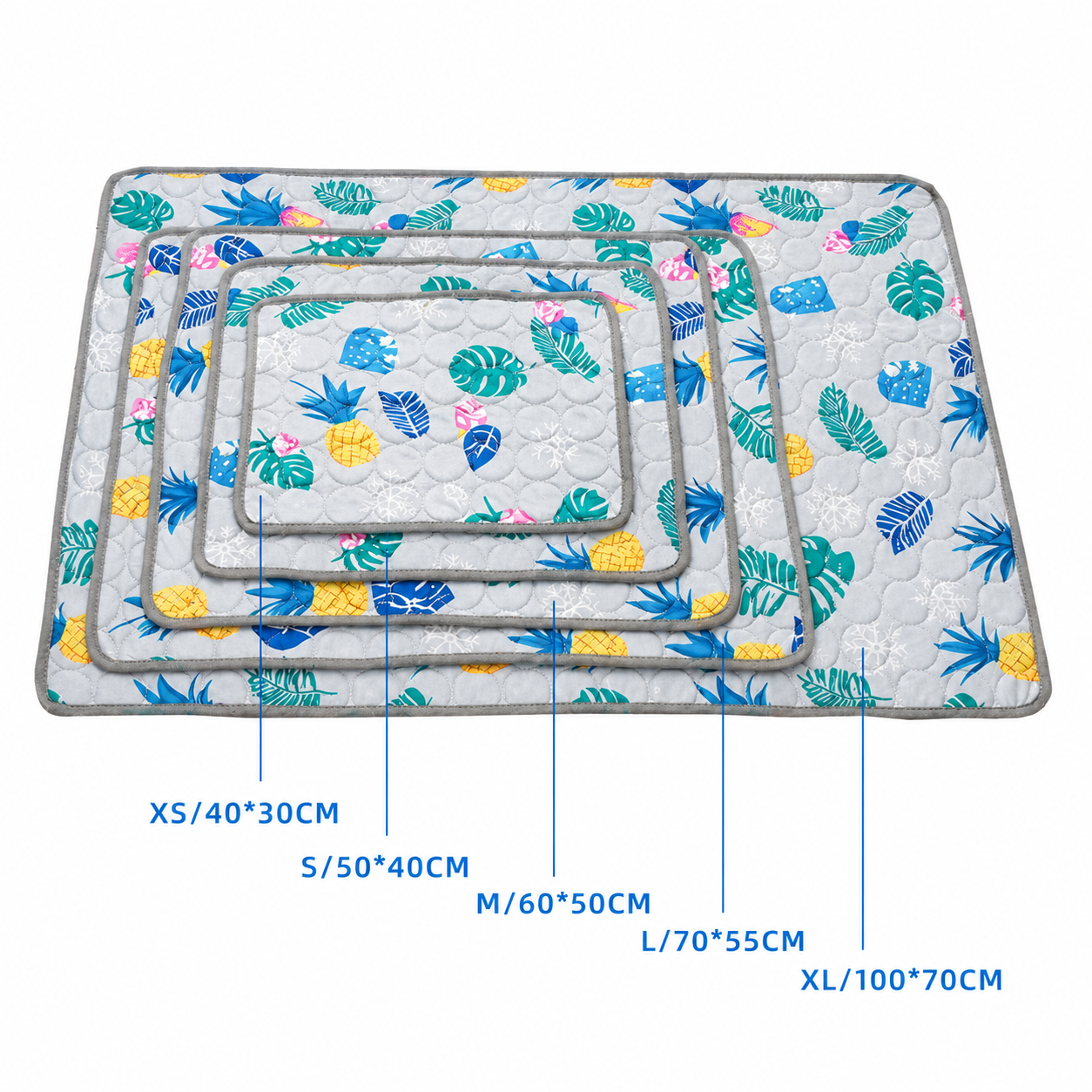 Cooling Pet Mat for Dogs and Cats, Pink, 2XL image 4