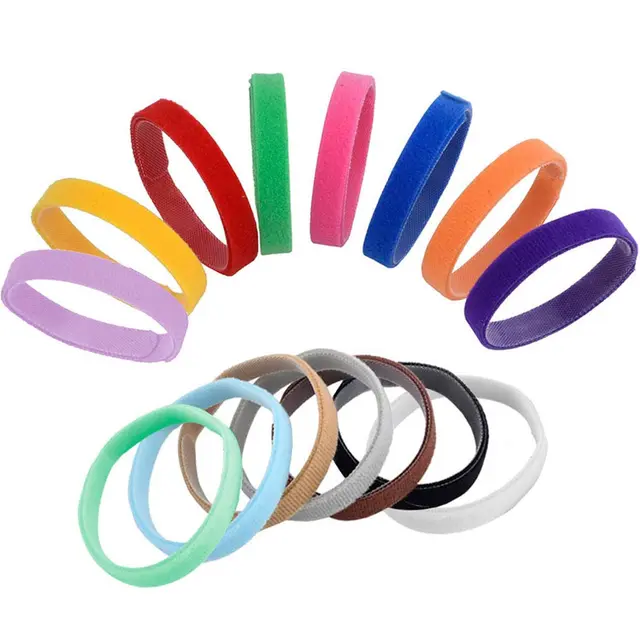 15 Colors Puppy ID Collars Whelping Dog Band Newborn Soft Fabric Adjustable…