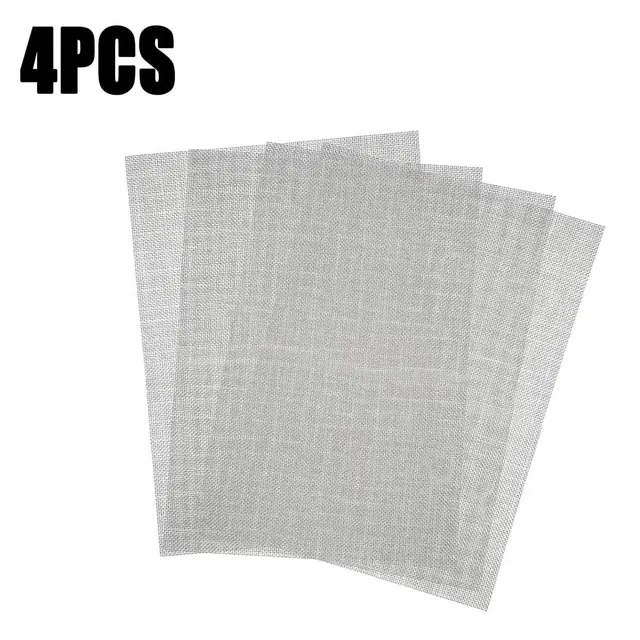 Stainless Steel Wire Mesh Sheets Woven Metal Screen Panels Cuttable Vent Cover For…