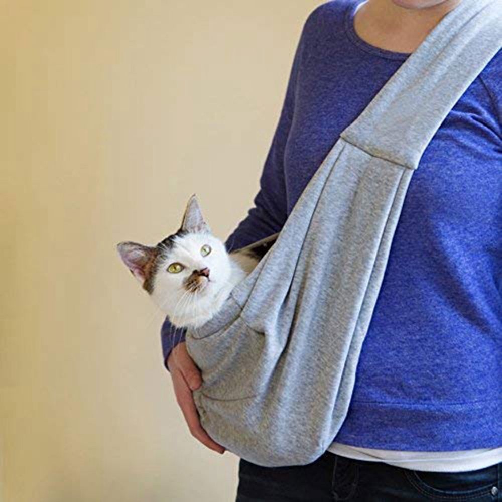 Dog Crossbody Single Shoulder Outdoor Carrier Bag Lightweight Wearable Pet Outing… image 5