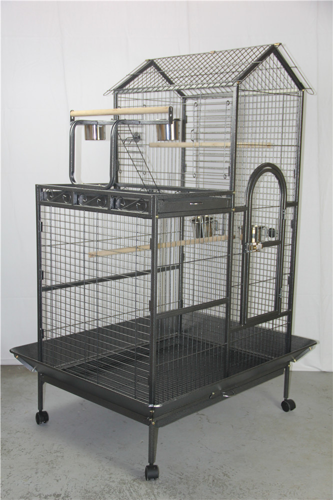 YES4PETS 160cm XL Bird Cage Pet Parrot Aviary Perch Castor Wheels image 3