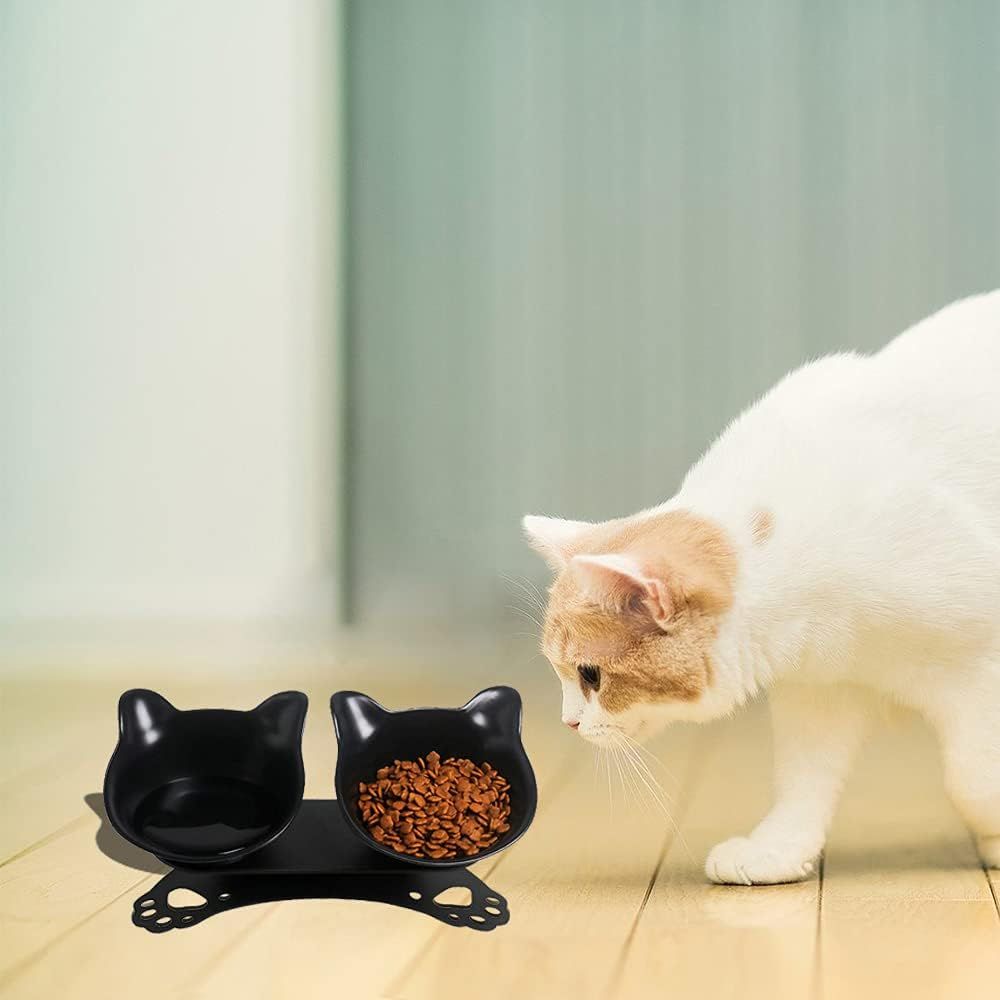 Elevated Cat Bowls Double Cat Dog Bowls image 4