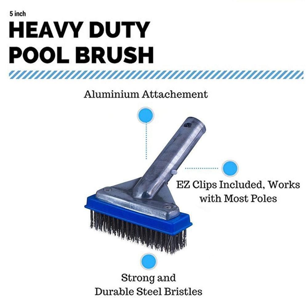 5" Stainless Steel Pool Brush image 5