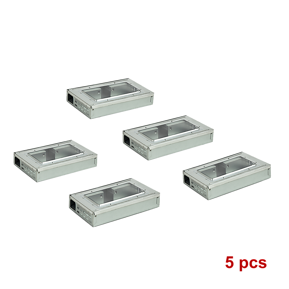 5 Pack Reusable Metal Mouse Traps – Live Catch for Home, Garage & Shed image 11