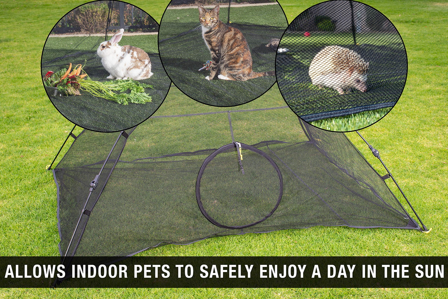 Outdoor Cat Enclosures Indoor Cats Portable Tent image 5