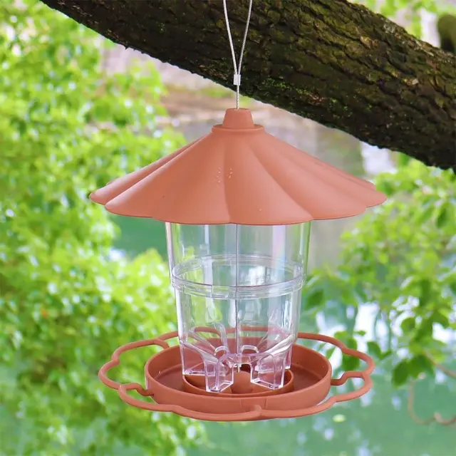 Hummingbird FeedersFor Outdoor Hanging Plastic Wild Bird Feeder For Garden Yard