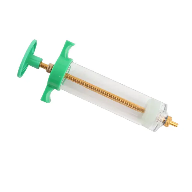 Veterinary Injection Syringe Livestock Farm Manual Injector for Pig Cattle Sheep Dog…