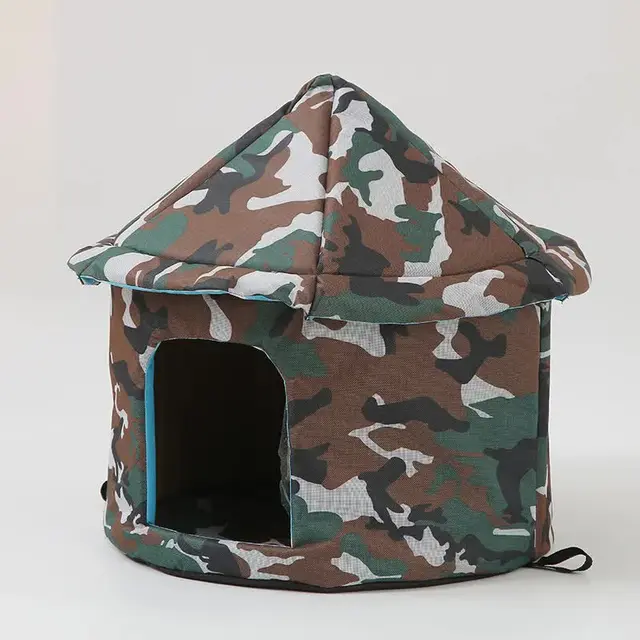 Outdoor Waterproof Cat House - Insulated, L