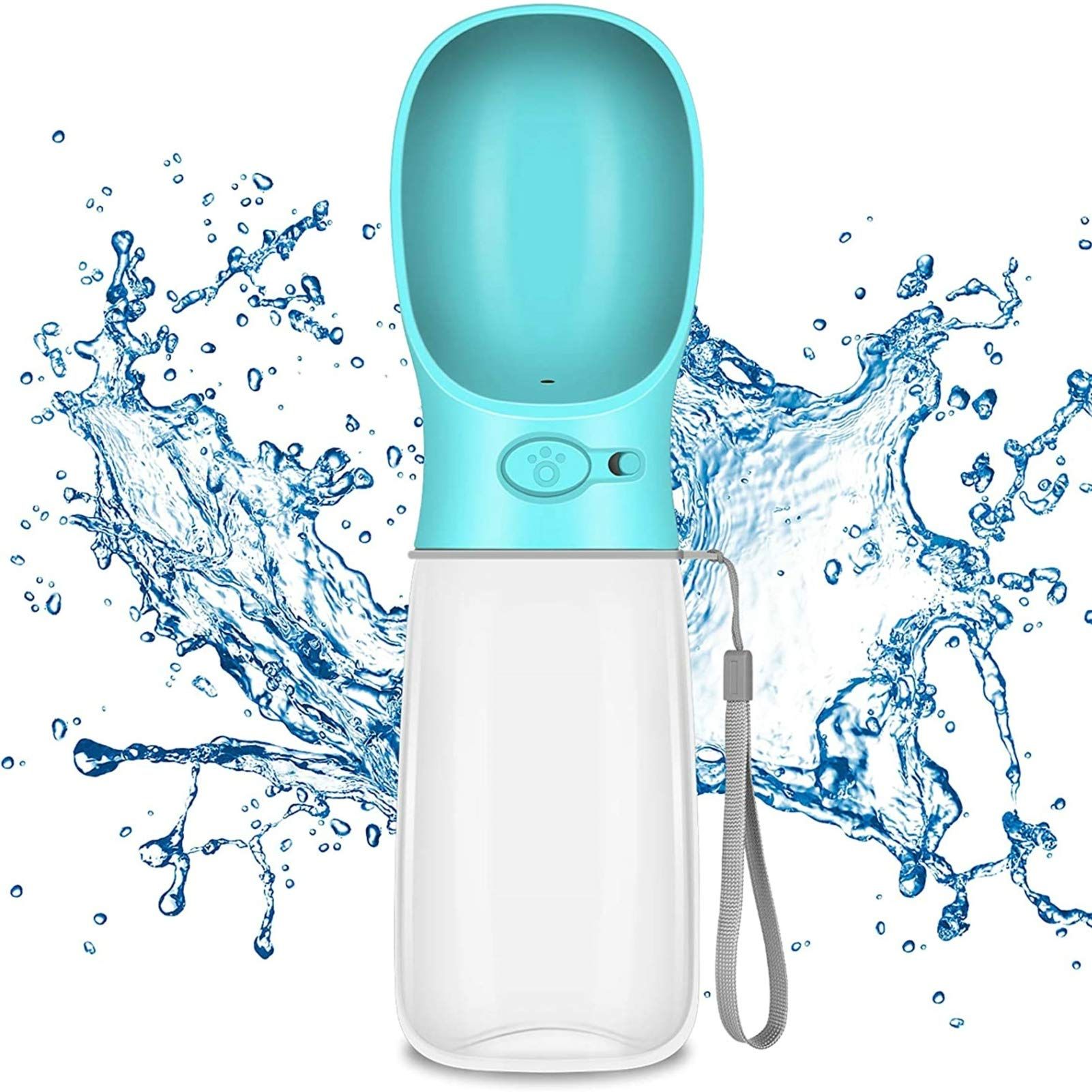 Leak Proof Portable Puppy Water Dispenser with Drinking Feeder for Pets Outdoor Walking image 5