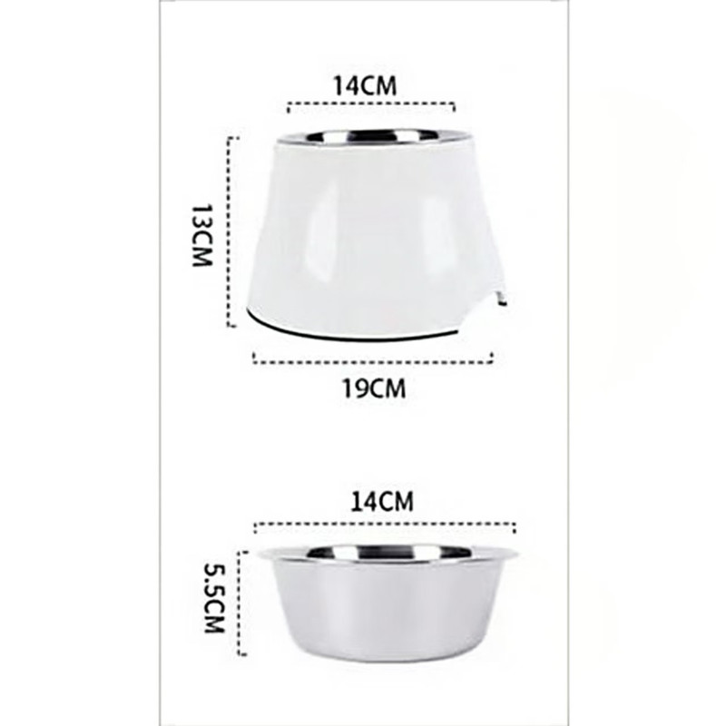 Elevated Pet Feeding Bowl with Stainless Steel Inner - Promotes Healthy…, Green image 3