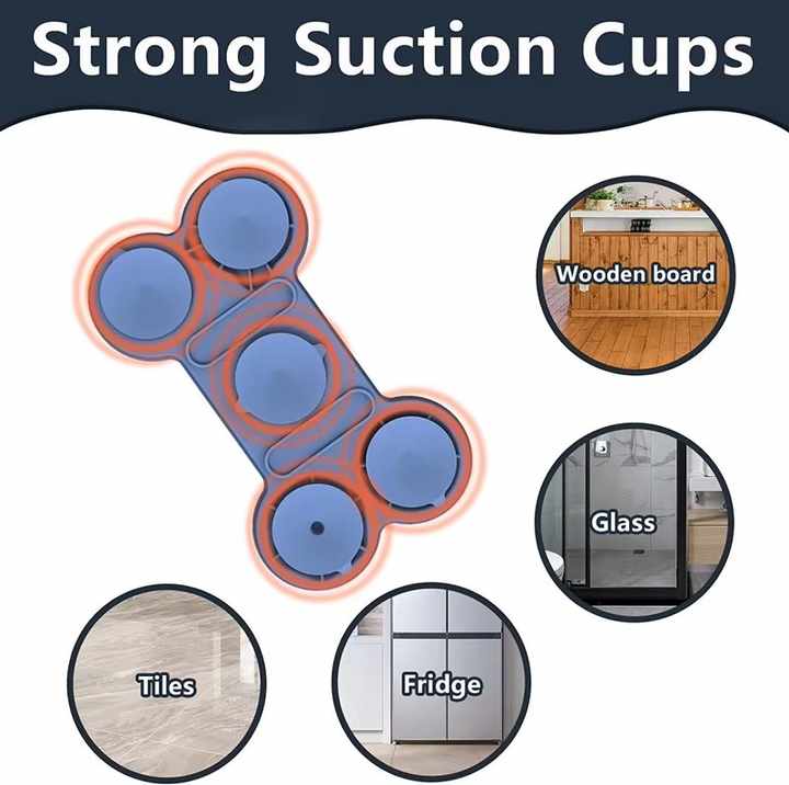 Green Silicone Pet Licking Mat Slow Feeder Pad with Strong Suction and Foldable Design image 3