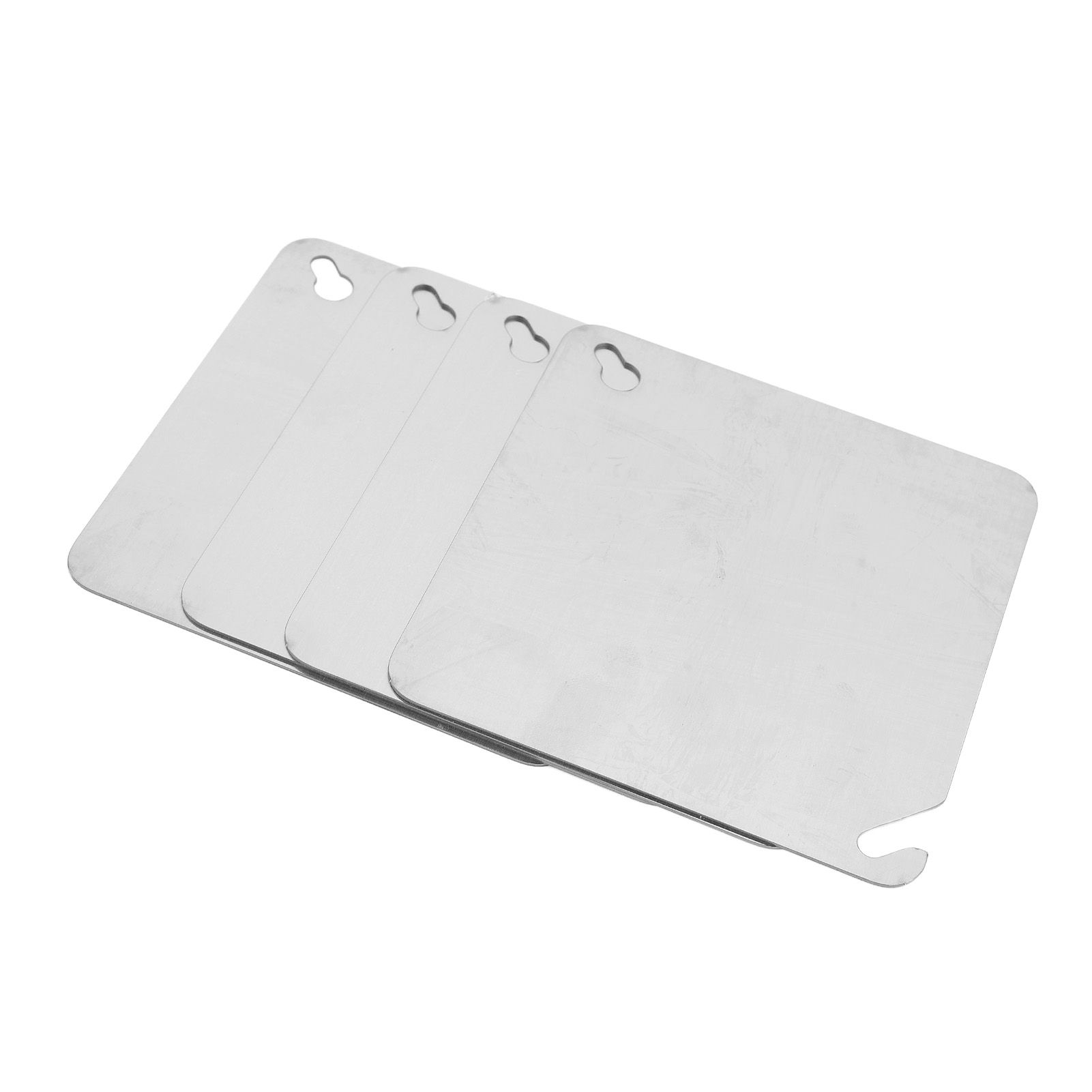 4PCS Metal Electrical Box Cover Plates 4 Inch Galvanized Iron Electric Junction Box… image 10