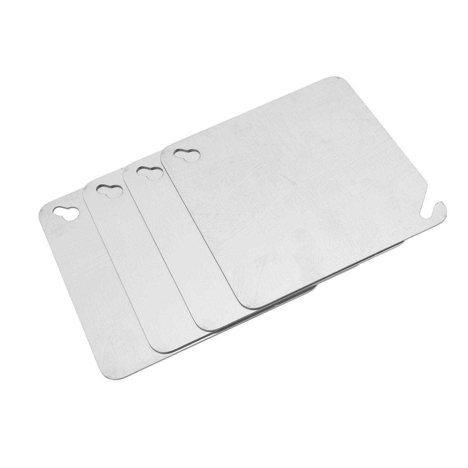 4PCS Metal Electrical Box Cover Plates 4 Inch Galvanized Iron Electric Junction Box… image 8
