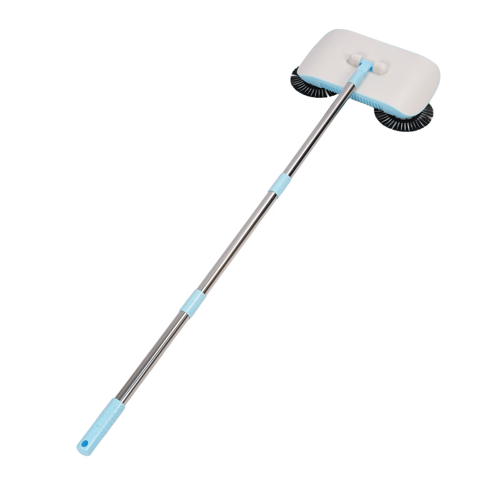2 in 1 Hand Push Floor Sweeper Stainless Steel 180 Degree Rotating Hard Floor Mopping… image 5