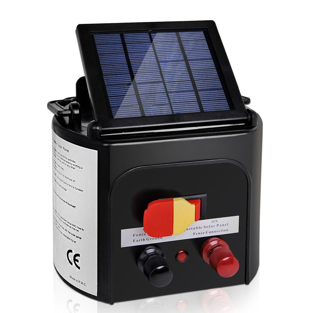 Giantz Fence Energiser 3KM Solar Powered 0.1J Electric Fencing Charger image 8