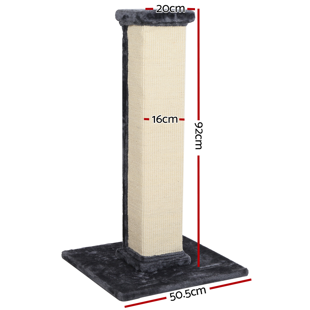 i.Pet Cat Tree 92cm Scratching Post Tower Scratcher Wood Condo Bed House Trees image 2