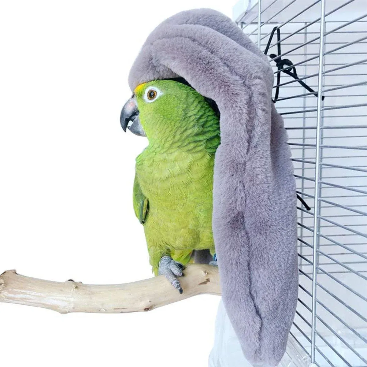 Cozy Bird Blanket Shawl Parrot Snuggle Cabin Plush Hanging Cotton Nest Bedding… image 7