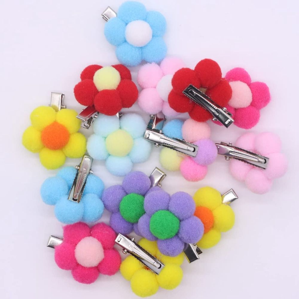 Flower Hair Clips for Dogs, 20 Piece image 5