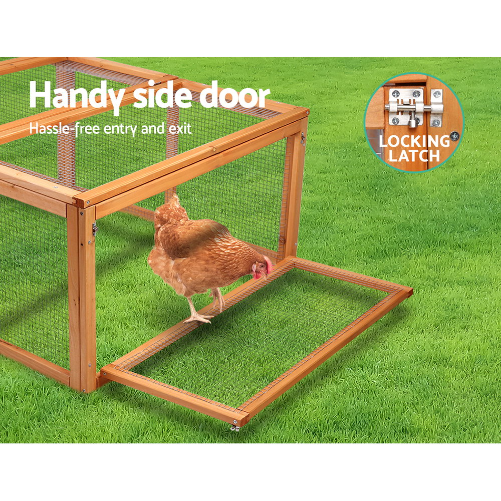 i.Pet Chicken Coop Rabbit Hutch 180cm Extra Large Wooden Chicken House Run XL Hen Cage image 6