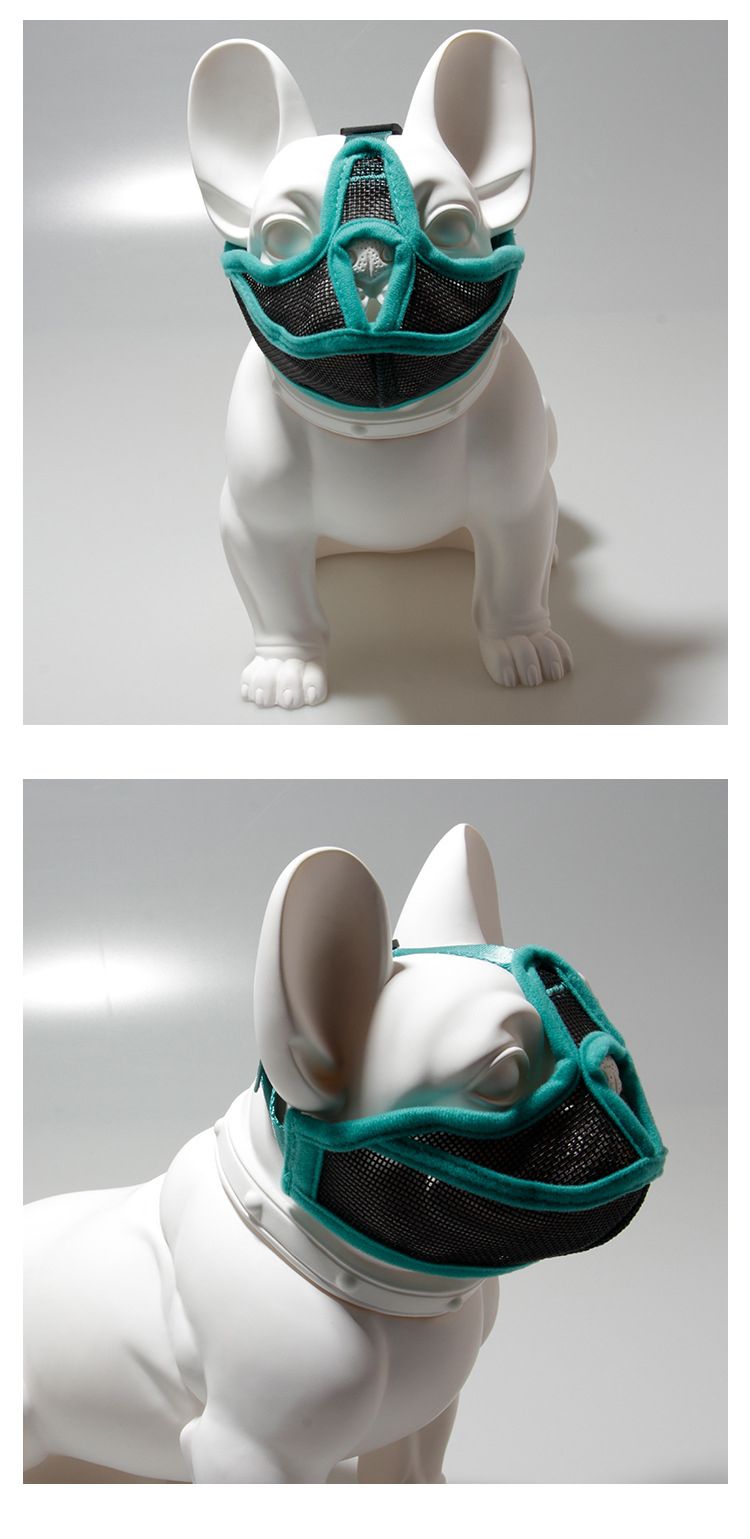 Anti bite and anti ingestion mouth cover suitable for bulldogs，M image 9