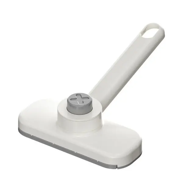Mini Cleaning Mop for Facial Towels, Hands-Free Rotatable Clamp Cleaning Brush—Gray
